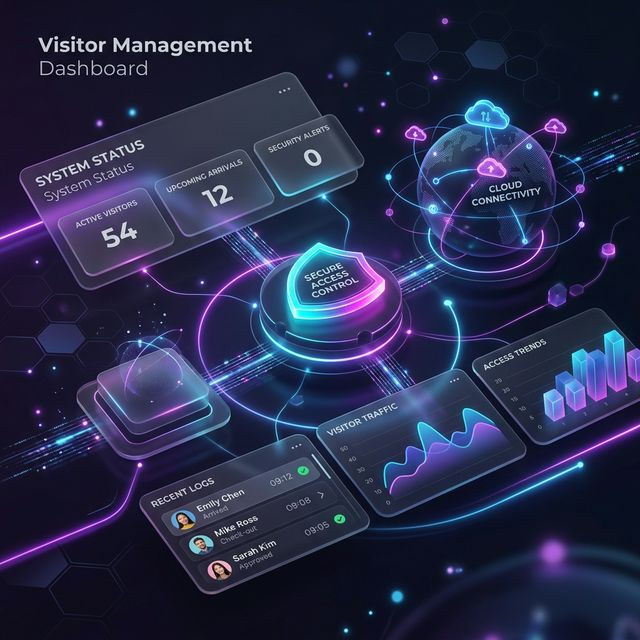 SmartVisitor Dashboard Visualization